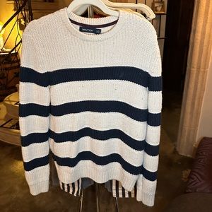 Nautica stripe fisherman’s sweater
